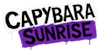 Capybara Sunrise